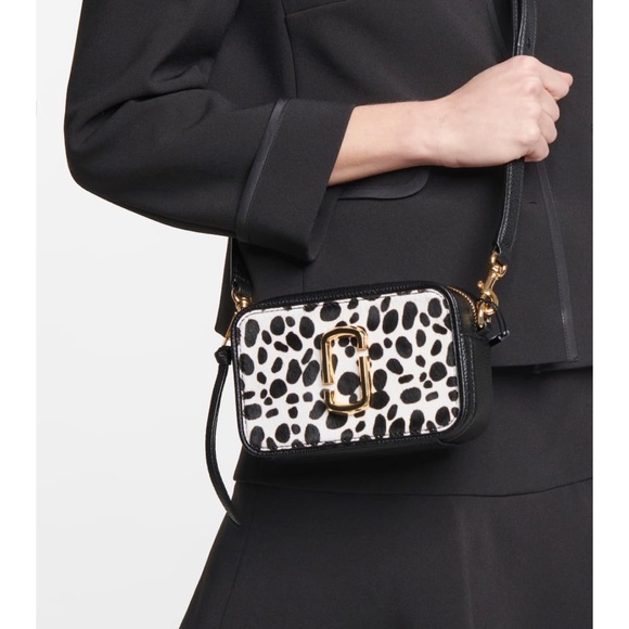 Marc Jacobs The Softshot 17 Calf Hair Leather Bag - Picture 12 of 12